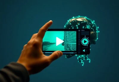 artificial intelligence editing a video