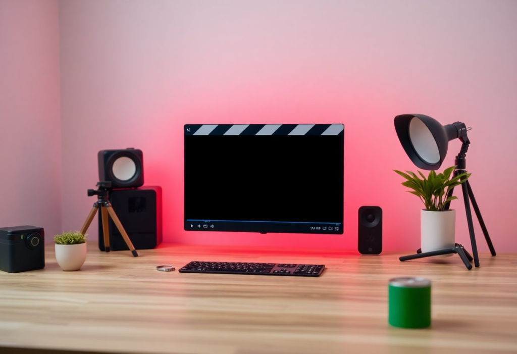 video editing concept