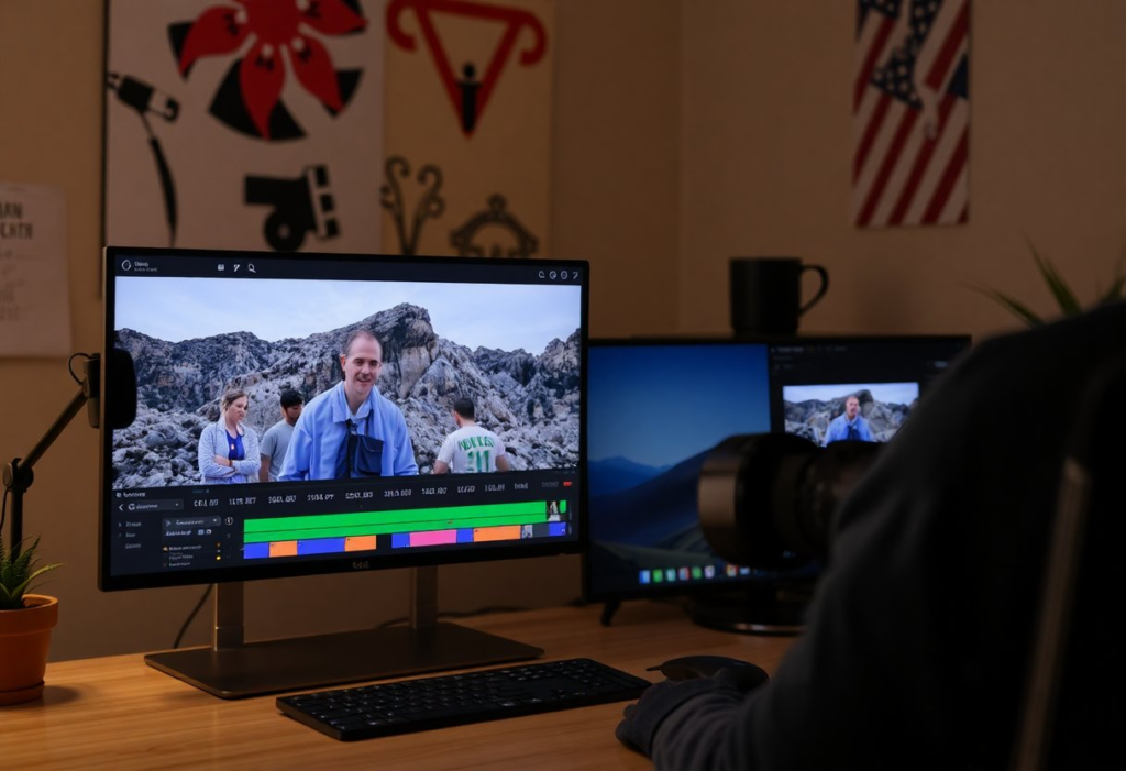 video editing representation