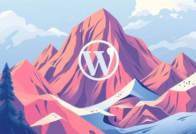 wordpress web design concept